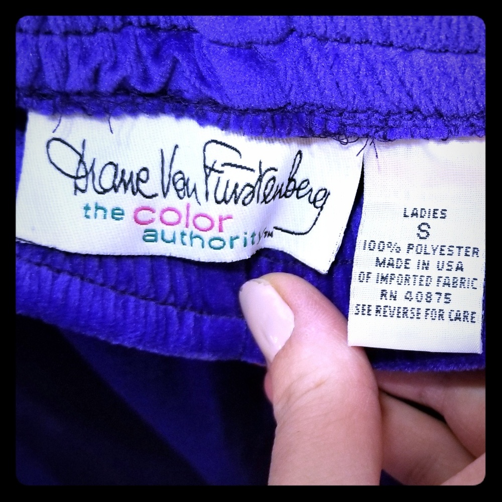 Diane Von Furstenberg DVF women's size S